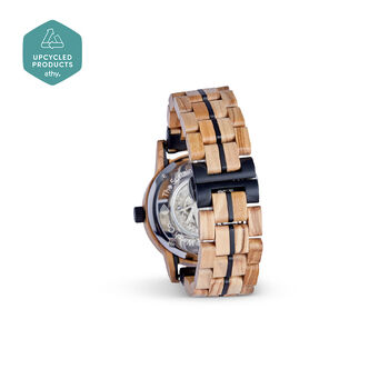 The Sycamore: Handmade Mechanical Wood Watch For Men, 5 of 5