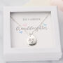 Personalised Necklace For Granddaughter With Birthstone, thumbnail 1 of 6