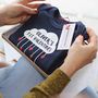 Personalised 'My First Valentines' Babygrow, thumbnail 2 of 10