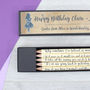 Personalised Alice In Wonderland Pencil Set, thumbnail 3 of 7