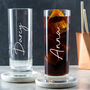 Personalised Engraved Highball Glass Feminine Gift For Her, thumbnail 3 of 4