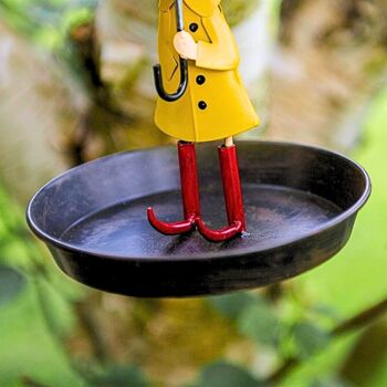 Hanging Bird Feeder Girl With Umbrella Novelty Durable, 2 of 9