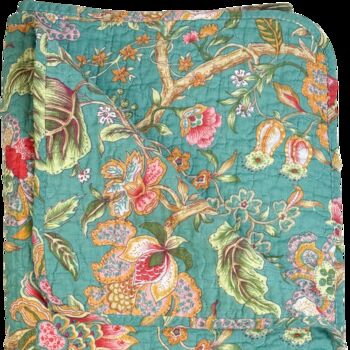 Summer Cotton Quilt Assorted Floral Designs | Scandi Living | Two Sizes, 11 of 12