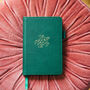 Green Turtle A6 Lined Journal With Strap, Bookmark And Pen Holder, thumbnail 1 of 9