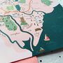 Cardiff Illustrated Map Print, thumbnail 4 of 6