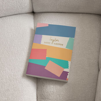 Personalised Undated Daily Planner | Choice Of Covers, 4 of 10