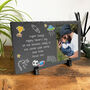 Personalised 'Our Adventures' Photo Slate With Stand 30 X 20cm, thumbnail 3 of 5