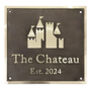 Solid Brass Laundry Plaque With Antique Finish, thumbnail 10 of 11