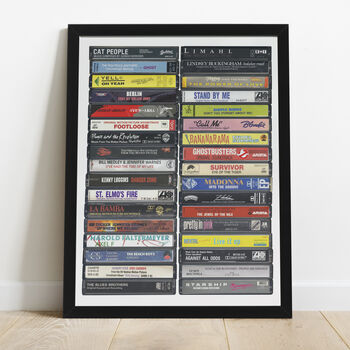 80s Movie Music, 1980s Film Fan, 80s Personalised Gift, 5 of 9