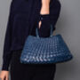 Hand Woven Top Handle Tote, thumbnail 10 of 12