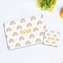 Personalised Name Children's Cute Placemat Set, thumbnail 1 of 4