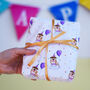 Fun Celebration Birthday Dog Wrapping Paper Pack Of Two, thumbnail 7 of 7