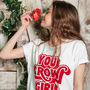 You Grow Girl Women's Slogan T Shirt, thumbnail 2 of 7