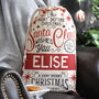 Personalised Gown With Night Before Christmas Sack Set, thumbnail 6 of 11