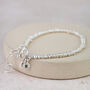 Sterling Silver Small Nugget Bracelet, thumbnail 6 of 8