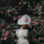 Large Wedding And Races Hat 'Madame Butterfly', thumbnail 6 of 10