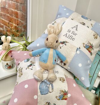 Peter Rabbit© Alphabet Cushion, 8 of 12