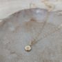 9ct Gold Sun Necklace, thumbnail 2 of 5