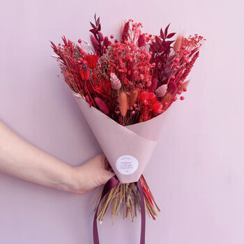 Red Dried Flower Arrangement, 4 of 5