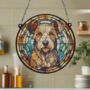 Lakeland Terrier Stained Glass Effect Suncatcher, thumbnail 4 of 5