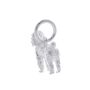 Poodle Silver Dog Charm, thumbnail 9 of 11