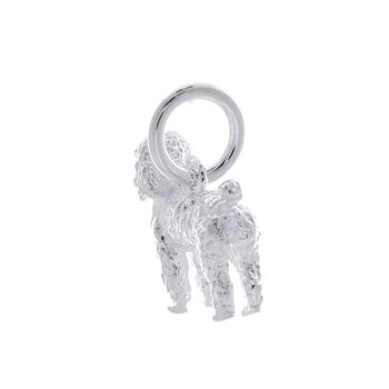 Poodle Silver Dog Charm, 9 of 11