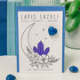 Lapis Lazuli Crystal Heart Keepsake, thumbnail 1 of 1