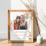 Personalised Best Friends Floral Photo Print, thumbnail 1 of 4