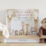 Hardcover Hand Print Baby Giftboxed Memory Book, thumbnail 2 of 6