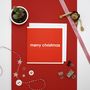 'Merry Christmas' Modern Christmas Card, thumbnail 1 of 2
