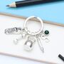 Personalised Personal Trainer Keyring Pt Thank You Gift, thumbnail 1 of 10