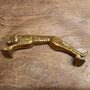 Jaguar Shaped Brass Door Pull / Decorative Door Handle, thumbnail 2 of 6