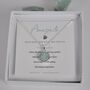 Amazonite Gemstone Pendant Necklace, thumbnail 4 of 6