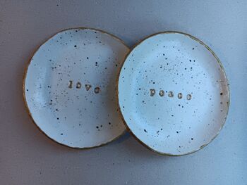 Peace And Love Jewellery Dish Set, 10 of 12