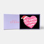 All I Want For Christmas Heart Letterbox Iced Cookie, thumbnail 5 of 11