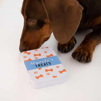 Personalised Dog Pet Treat Tin, 5 of 10