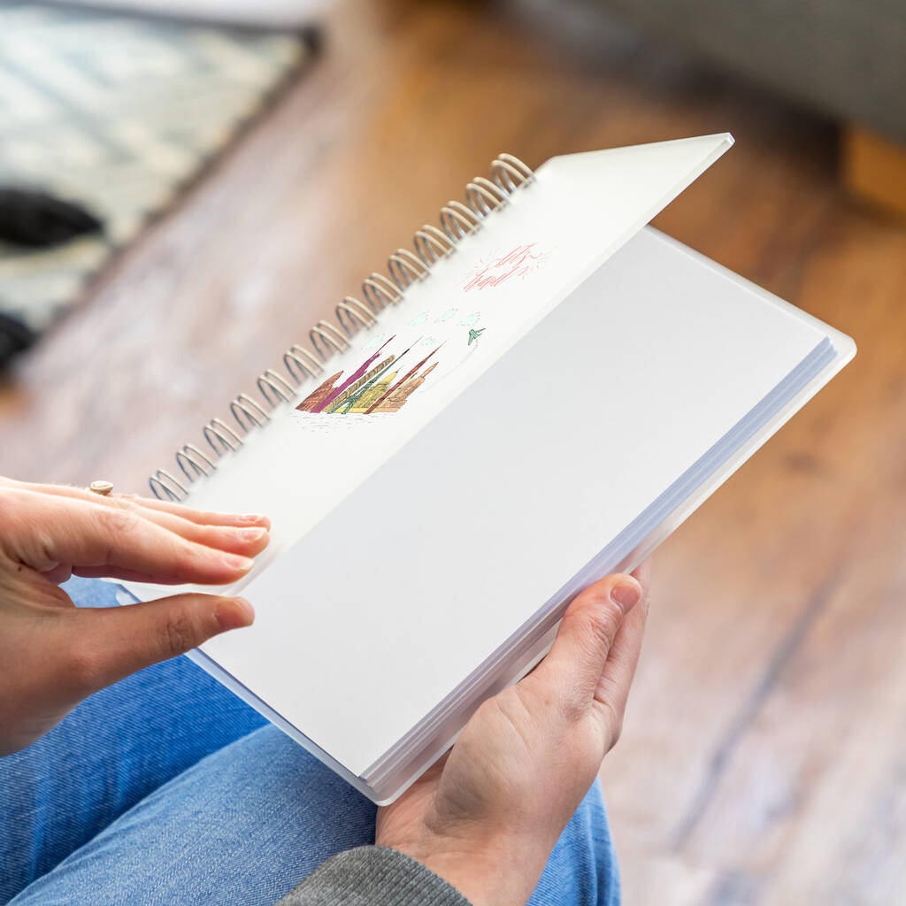 Personalised Let's Travel Planner Notebook By Mirrorin