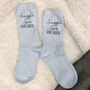Personalised Snuggle Socks, thumbnail 1 of 2