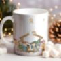 Personalised Whimsical Nativity Gift Mug, thumbnail 1 of 2