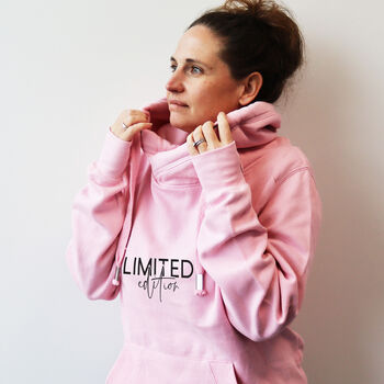 Luxury Baby Pink Limited Edition Hoodie, 6 of 6
