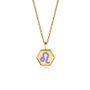 Leo Zodiac Glowing Pendant Necklace With Uv Keyring Torch, thumbnail 9 of 12