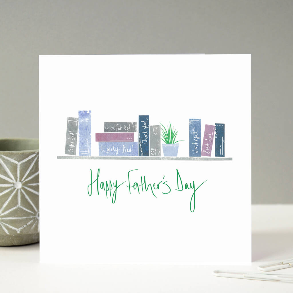 Happy Father's Day Books Card, 1 of 5