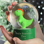 Personalised Dinosaur Snow Globe, thumbnail 2 of 9