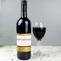 Personalised Gold Label Red Wine, thumbnail 1 of 6