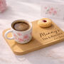 Mummy's Personalised Wooden Tea And Biscuit Board, Mother's Day Gift, thumbnail 3 of 5