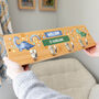 Personalised Dinosaur Wall Mounted Coat Hooks For Children's Bedroom, thumbnail 1 of 4