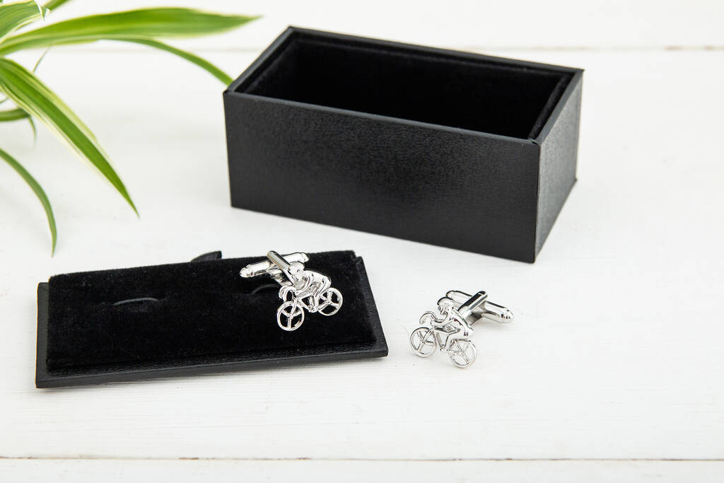 Image of Cyclist Cufflinks