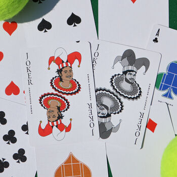 Tennis Playing Cards, 6 of 12
