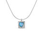 Heart Opal Necklace, thumbnail 3 of 6