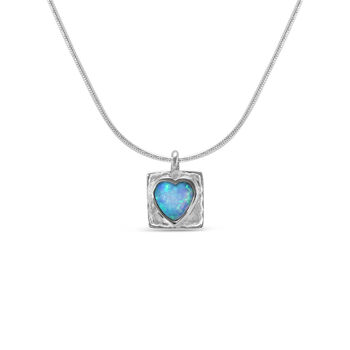 Heart Opal Necklace, 3 of 6